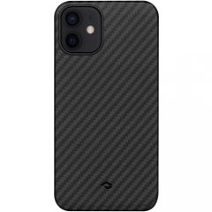   Apple iPhone 12 Mini Pitaka MagEZ Aramid Twill tok (KI1201), Fekete/Szürke